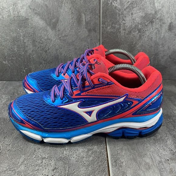 Mizuno Wave Inspire 13 Women’s Size 6 Blue Pink - Picture 3 of 8